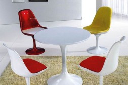 玻璃钢家具定制简洁桌椅