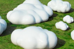 云朵玻璃钢雕塑